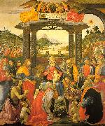 Domenico Ghirlandaio Adoration of the Magi   qq USA oil painting reproduction
